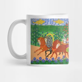 ukrainian wedding 1966 - Maria Primachenko Mug